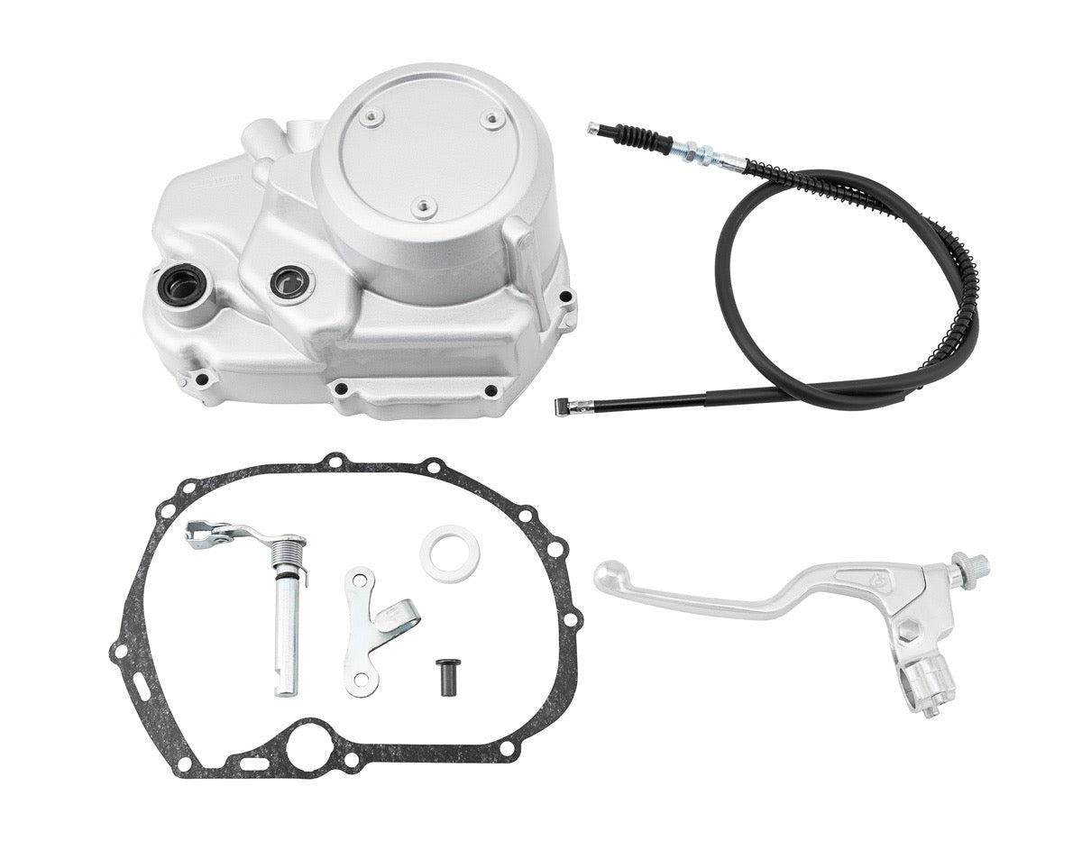 TB Parts Manual Clutch Kit - Silver w/ Silver Lever - KLX110